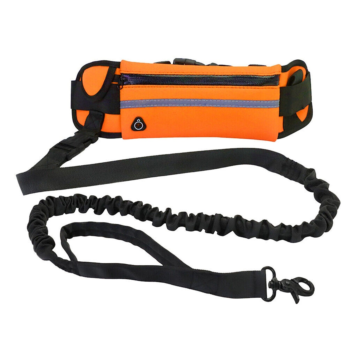 Hands-Free Dog Leash with Adjustable Waist Belt for Jogging