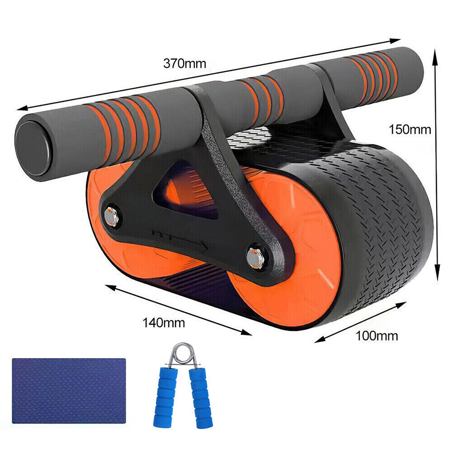 Automatic Rebound Fitness Abdominal Roller Anti Slip Wheel