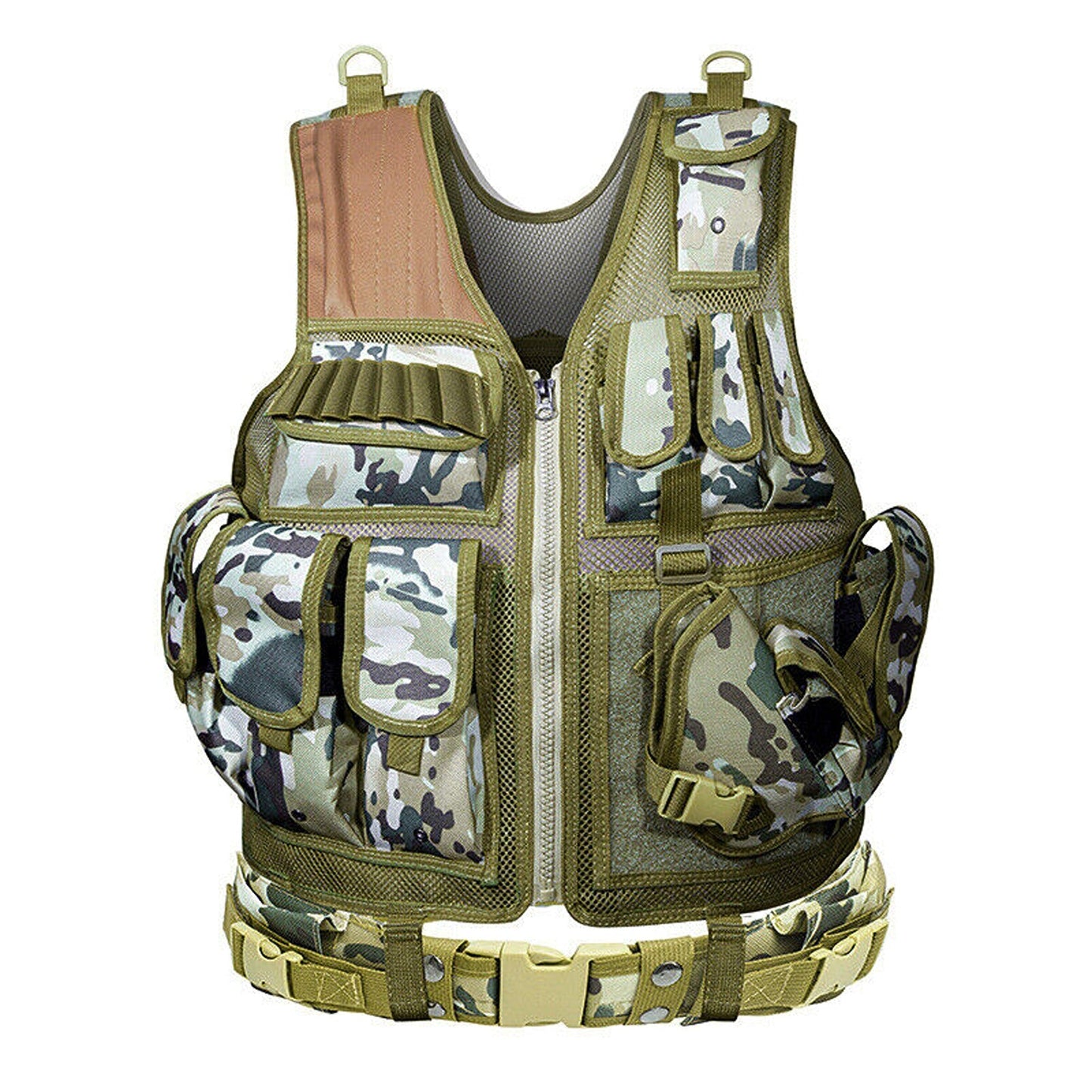Combat Armor Plate Carrier Vest Molle Paintball Army Gear