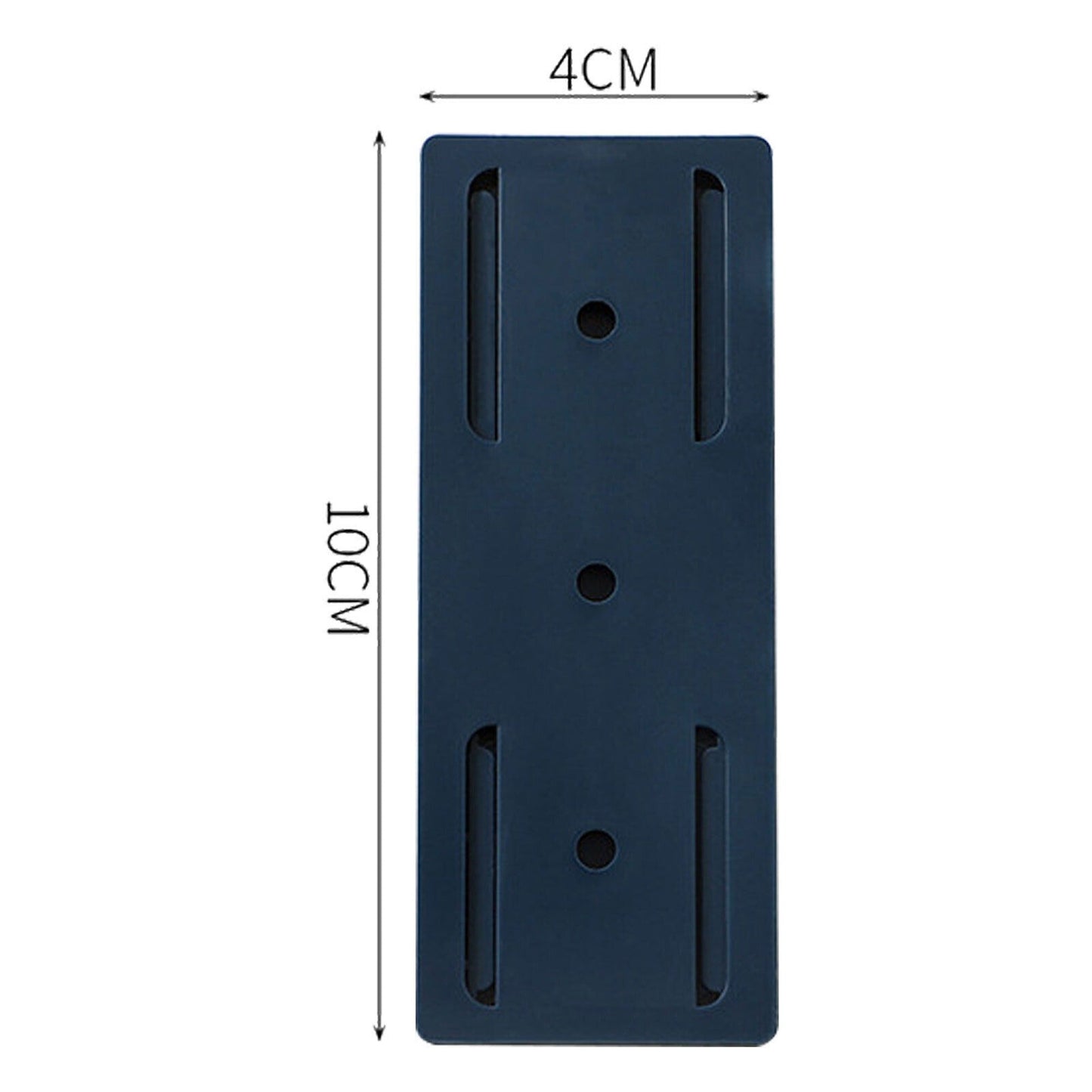 Self-Adhesive Wall-Mount Power Strip Fixer and Plug Organizer