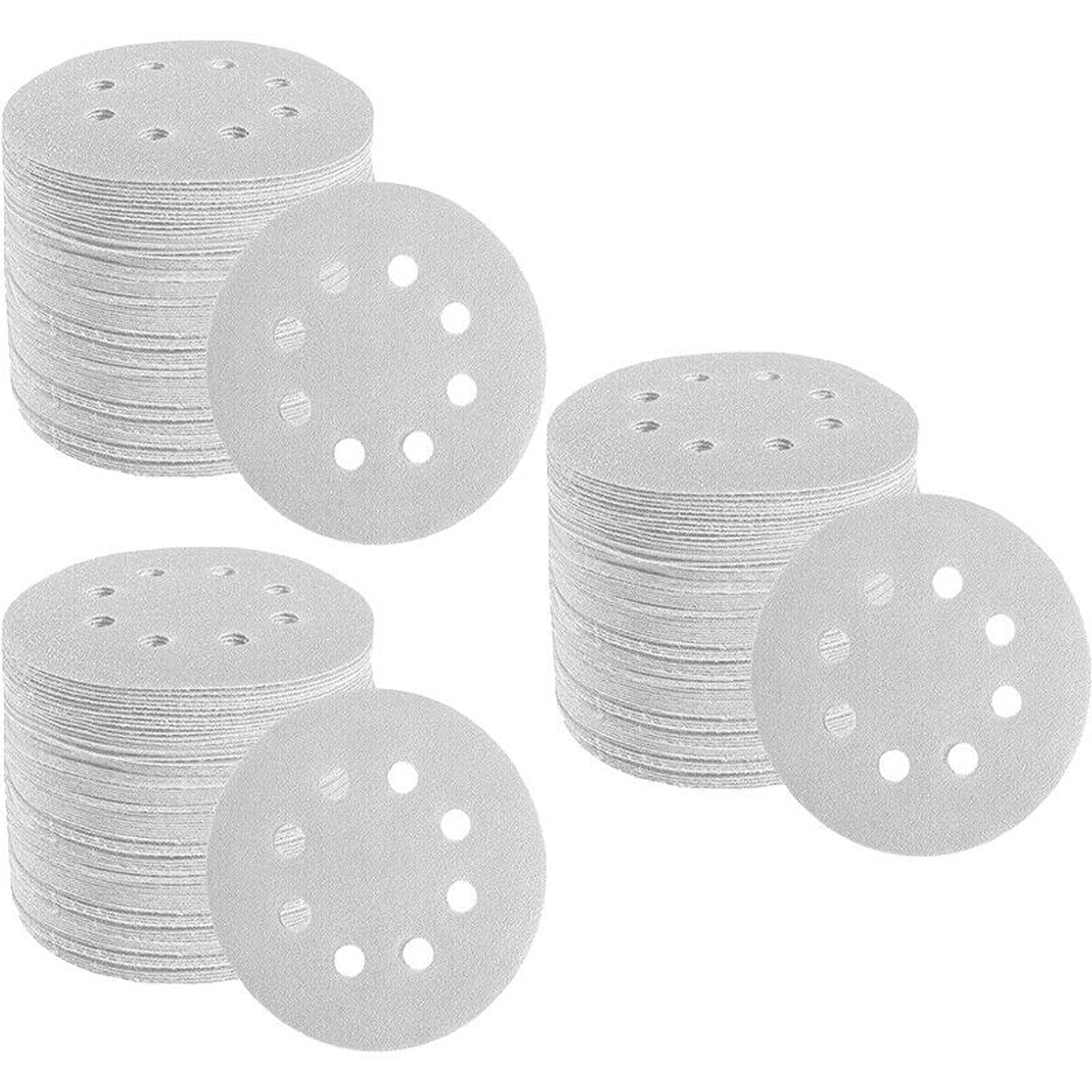 Orbital Sander Sanding Discs Hook and Loop 80 to 240 Grit
