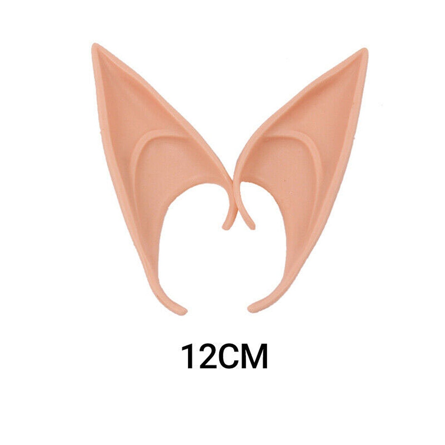 1pair Cosplay Rubber Elf Ears Fairy Pixie Style for Halloween