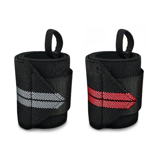 Gym Muscle Support Wrist Straps Weight Lifting Bodybuilding Wraps