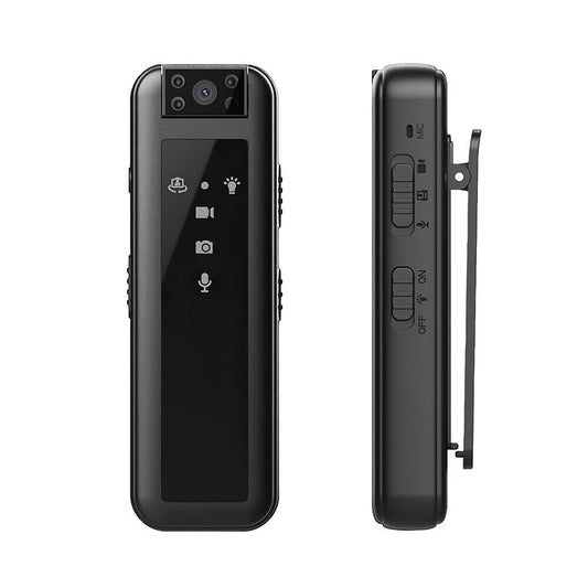 180 Degree Rotatable Mini Clip Camera with HD Night Vision 1080P
