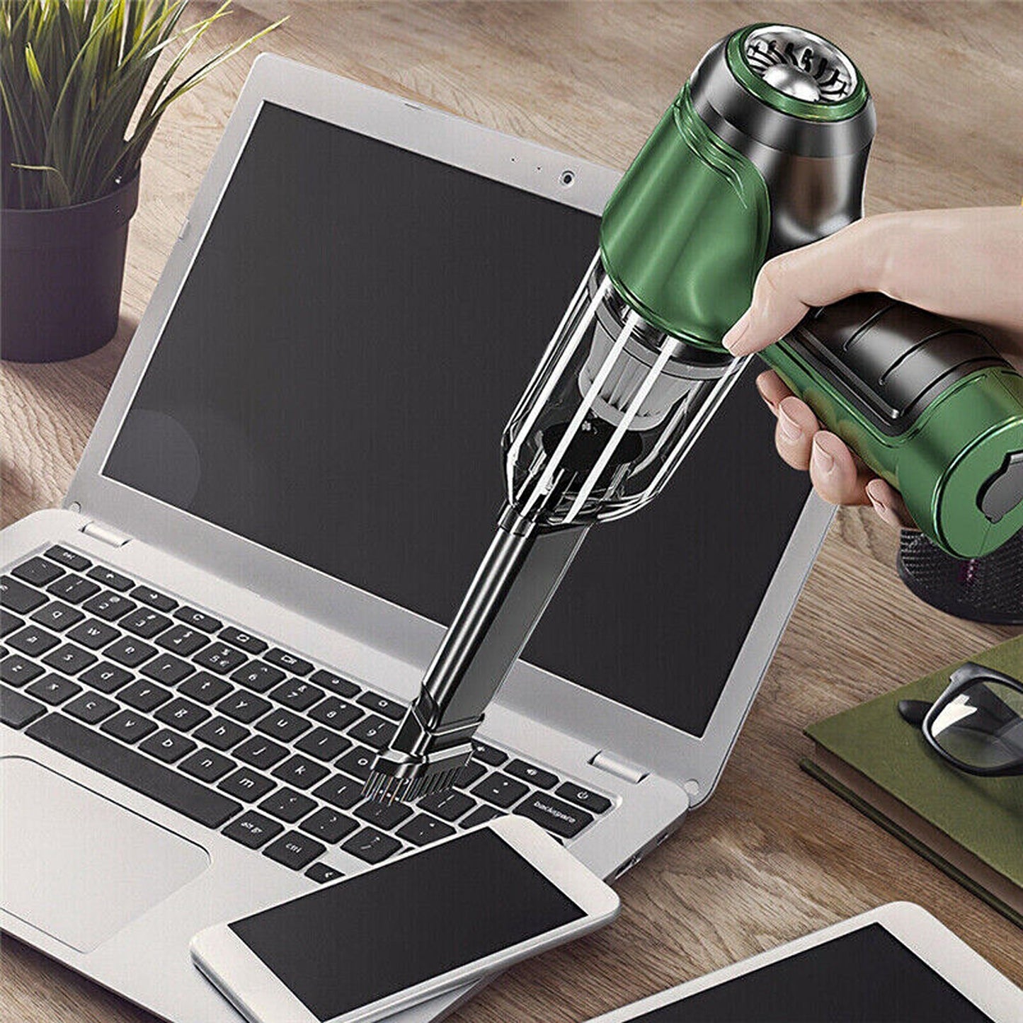 Cordless Handheld Vacuum for Home and Car Mini Air Duster