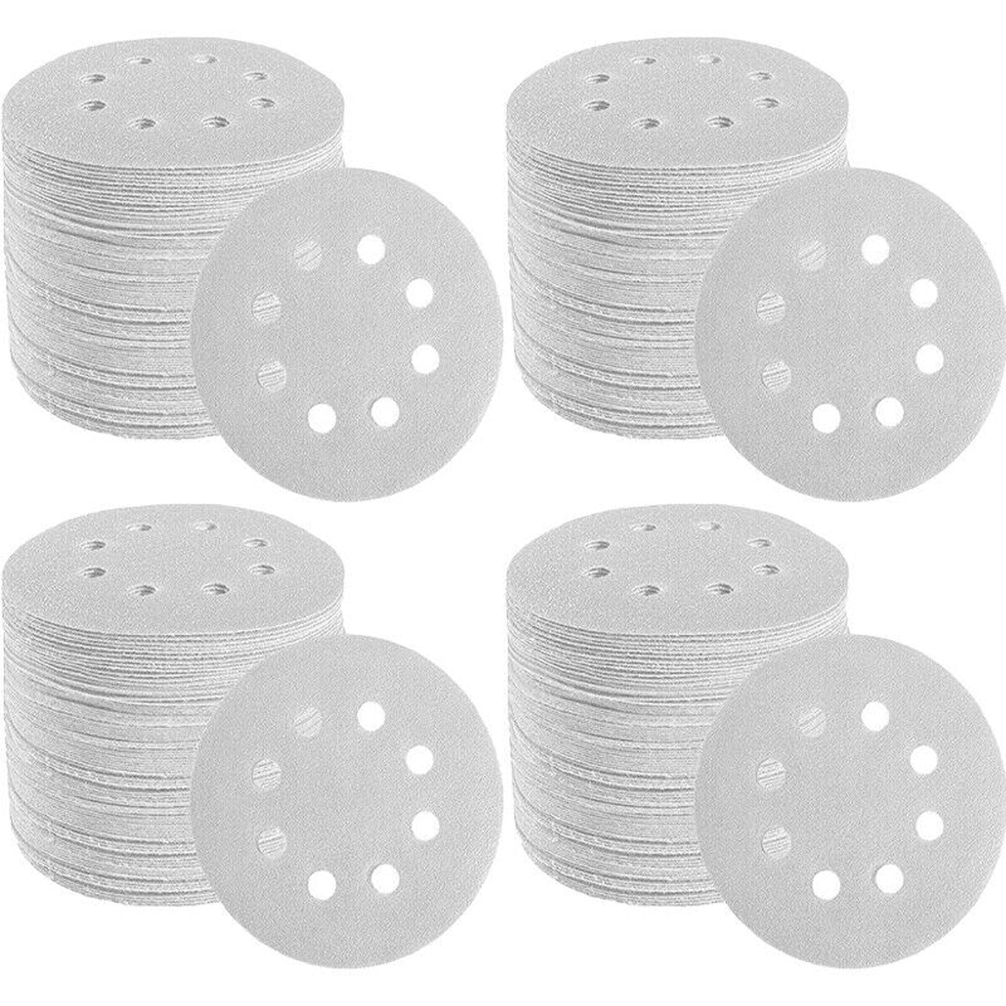 Orbital Sander Sanding Discs Hook and Loop 80 to 240 Grit