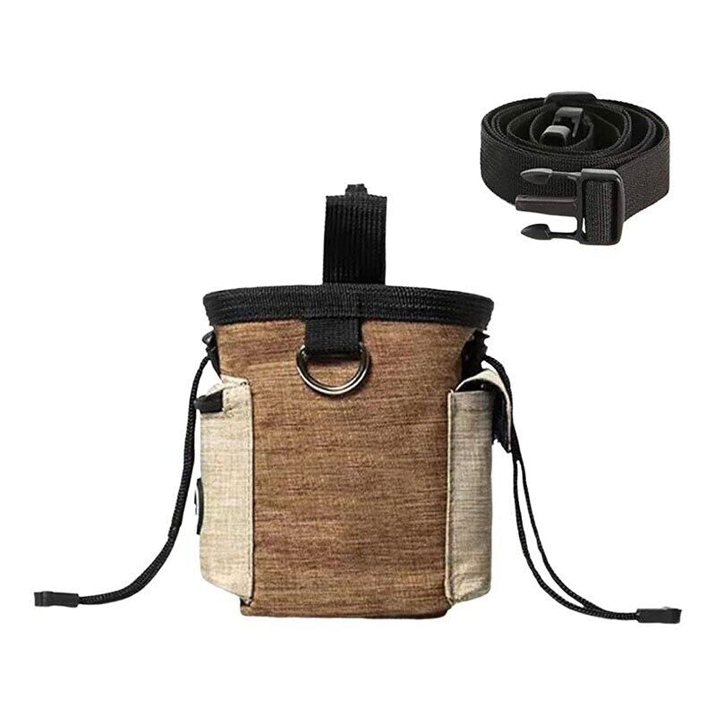 Dog Treat Pouch for Obedience Training with Garbage Bag Dispenser