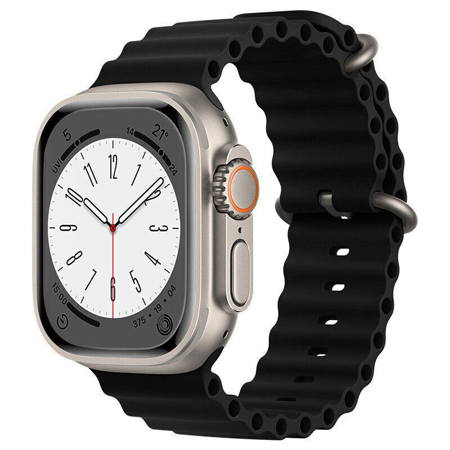 Ocean Black For Apple Watch Band Strap Series 9 8 7 40 44 41 45 49mm Alpine Trail Loop