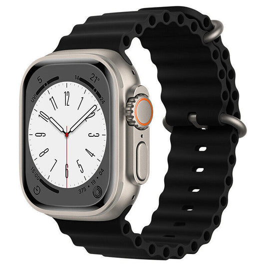 Ocean Black For Apple Watch Band Strap Series 9 8 7 40 44 41 45 49mm Alpine Trail Loop