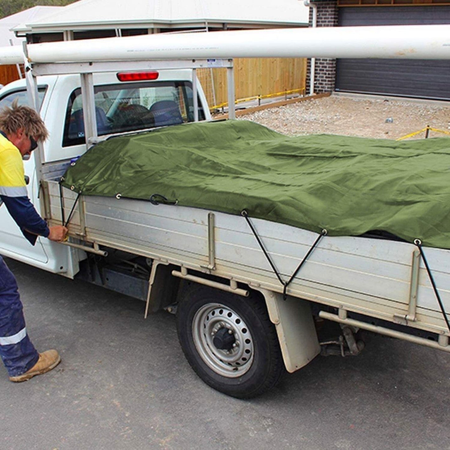 Canvas Tarpaulin Heavy Duty Waterproof Sunshade