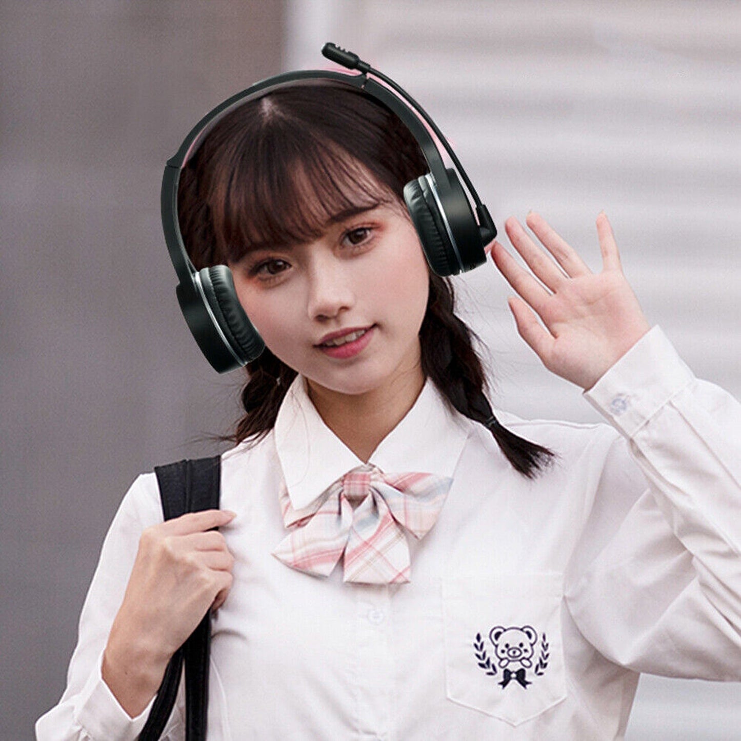 Noise Cancelling Bluetooth Earphone Wireless Headphones with Microphone