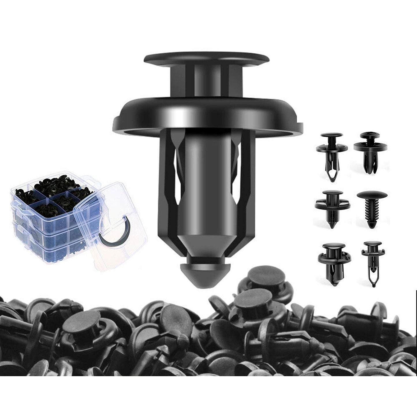 626pcs Auto Panel Bumper Plastic Fastener Retainer Car Trim Body Clips Kit Rivets