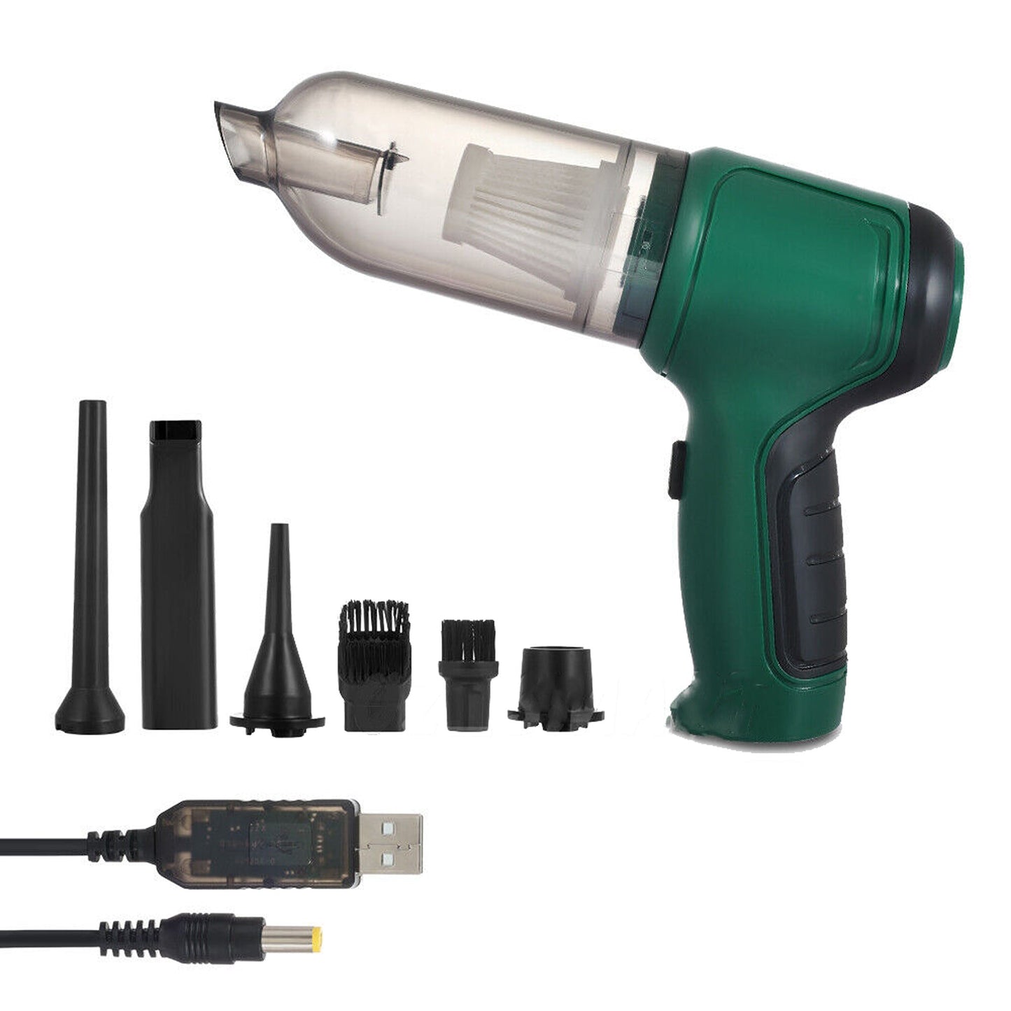 Mini Air Duster Handheld Cordless Vacuum Cleaner for Home and Car
