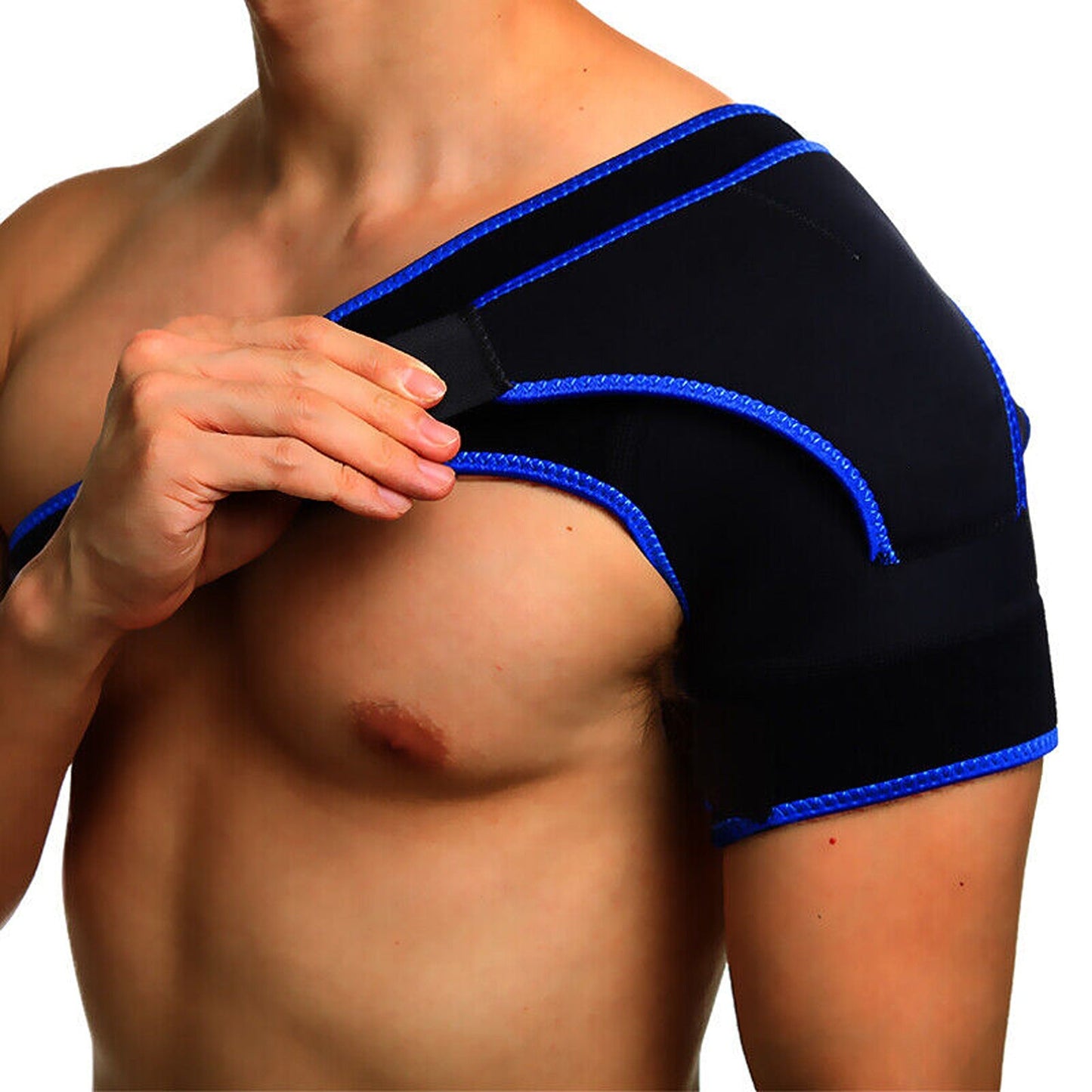 Unisex Shoulder Therapy Support Rotator Cuff Brace Belt Sleeve