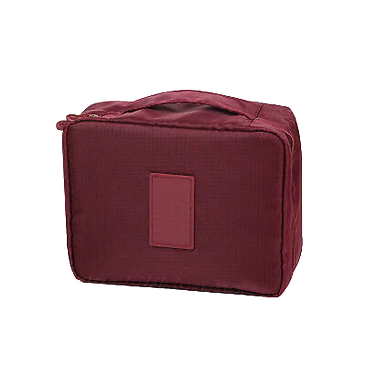 Small Travel Makeup Bag with Hanging Cosmetic Organizer Folding Toiletry Pouch