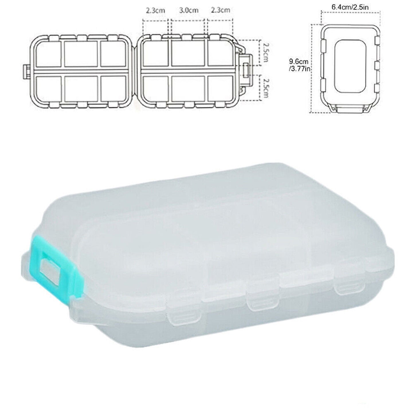 Travel Pill Box Medicine Organizer Dispenser Case for Tablets