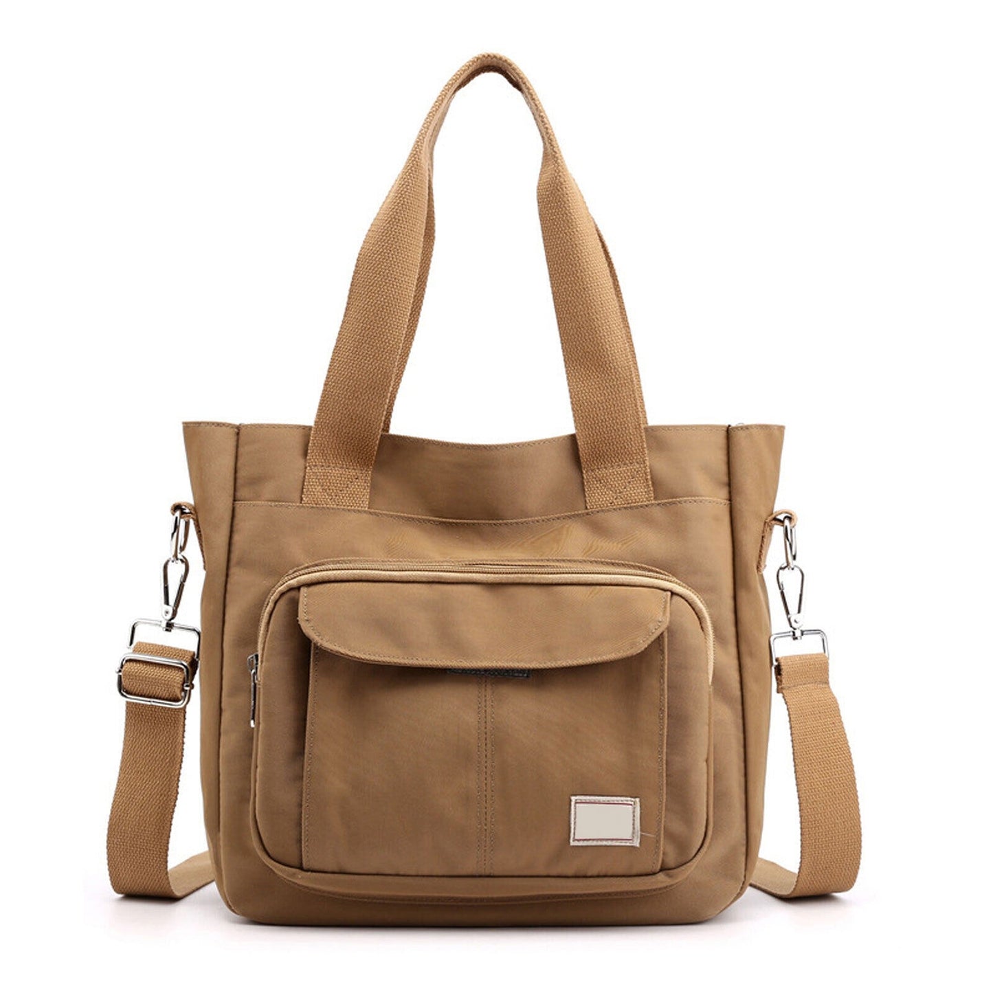 Large Nylon Waterproof Handbags with Zipper Women Shoulder Messenger Bag