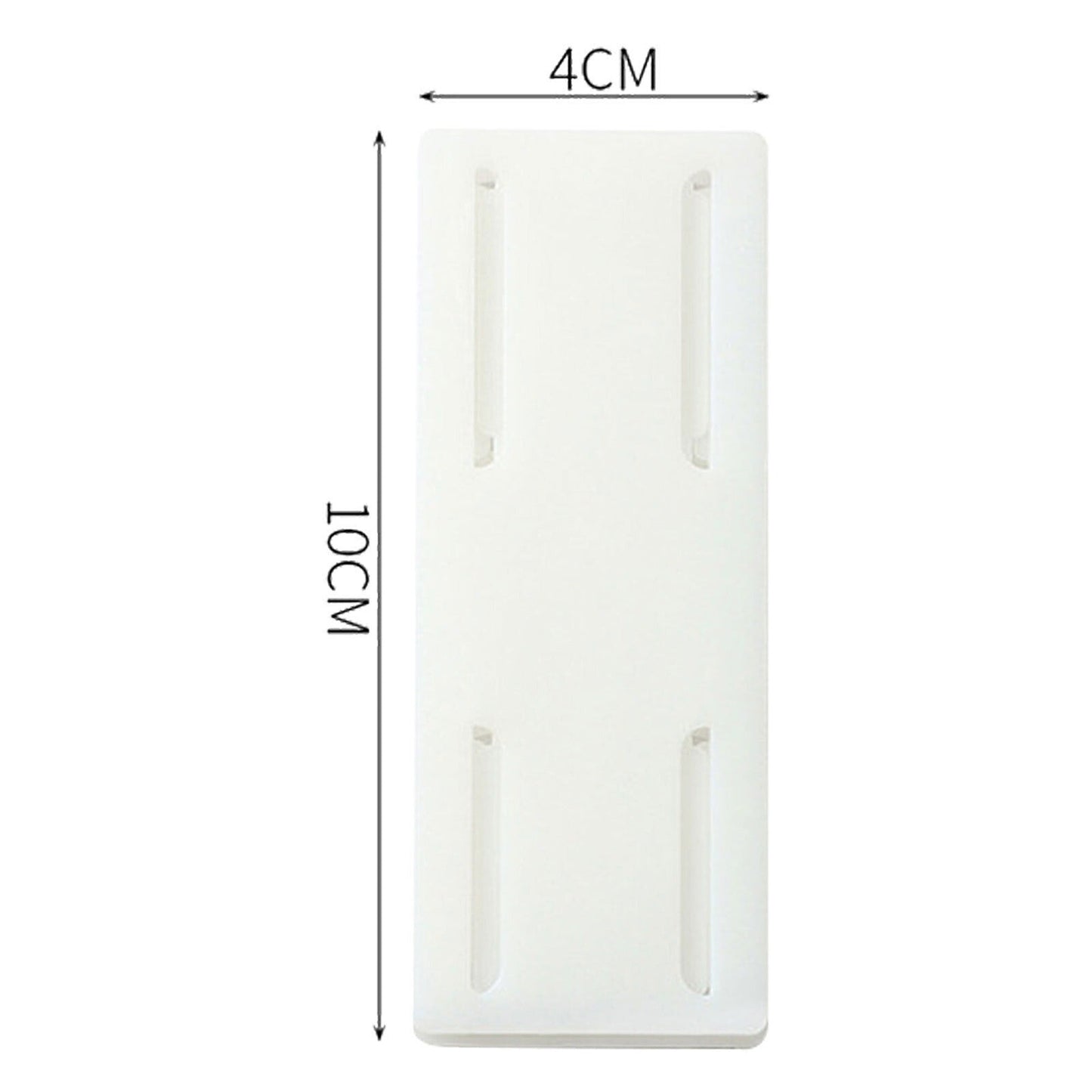 Self-Adhesive Wall-Mount Power Strip Fixer and Plug Organizer