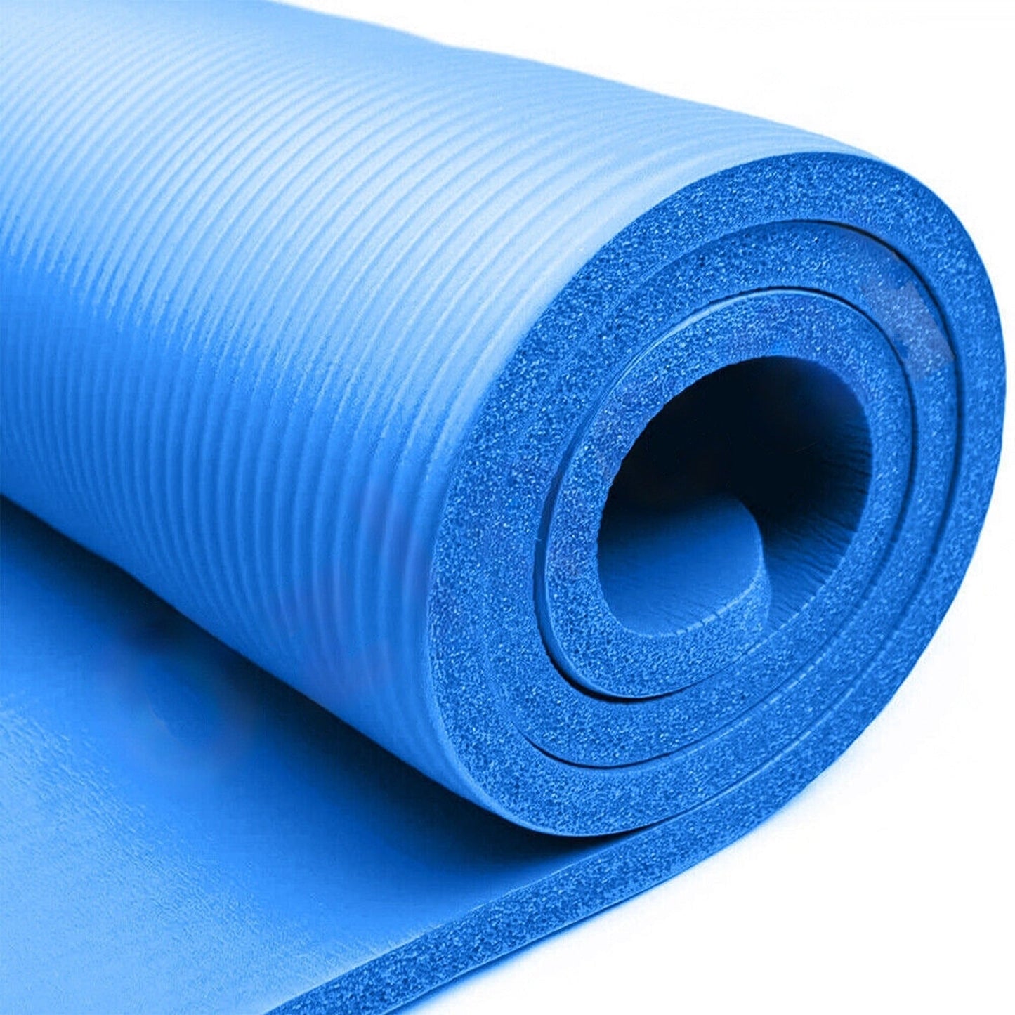 Thick NBR Nonslip Yoga Mat Fitness Pilate Sports Dance Pad 15MM