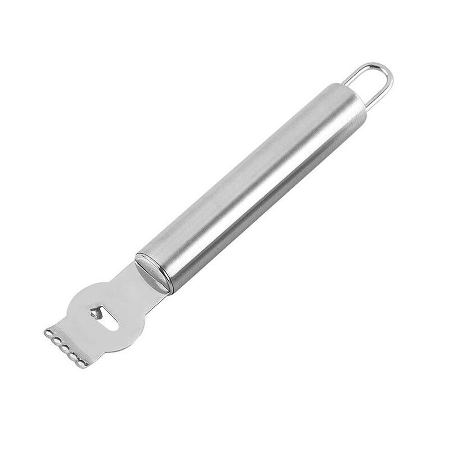 Stainless Steel Lemon Zester and Channel Knife for Citrus Garnishing