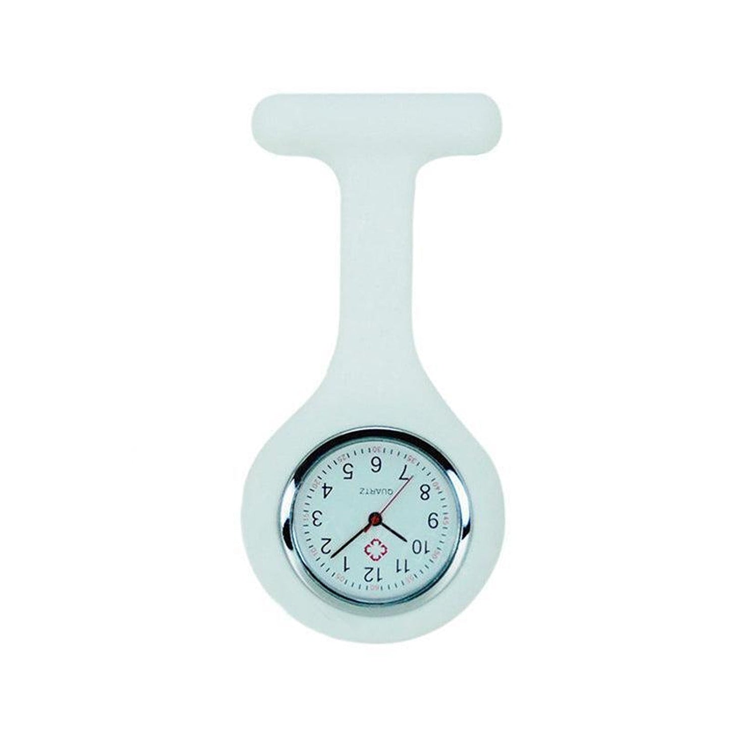 Nurse Silicone Brooch Fob Watch with Tunic Clip
