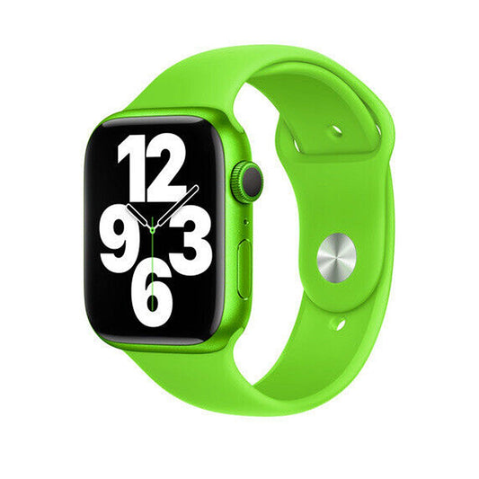 Green Apple Watch iWatch Band Straps 9 SE 8 7 6 5 4 38 40 41 42 44 45 49