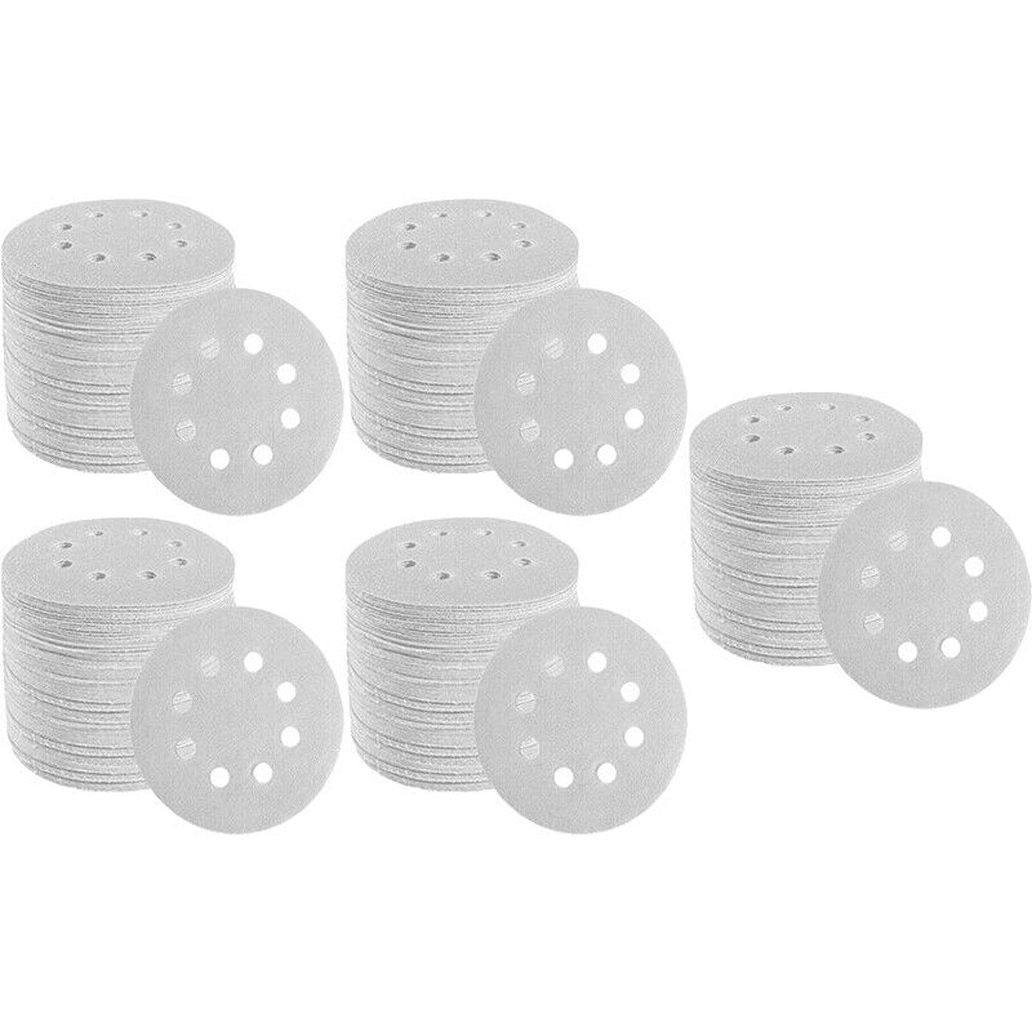Orbital Sander Sanding Discs Hook and Loop 80 to 240 Grit