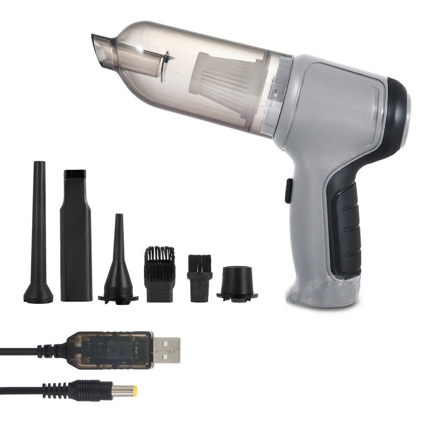 Mini Air Duster Handheld Cordless Vacuum Cleaner for Home and Car