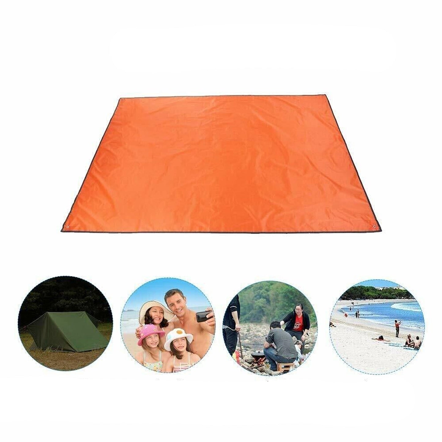 Magic Sand-Free Beach Mat Blanket for Outdoor Use