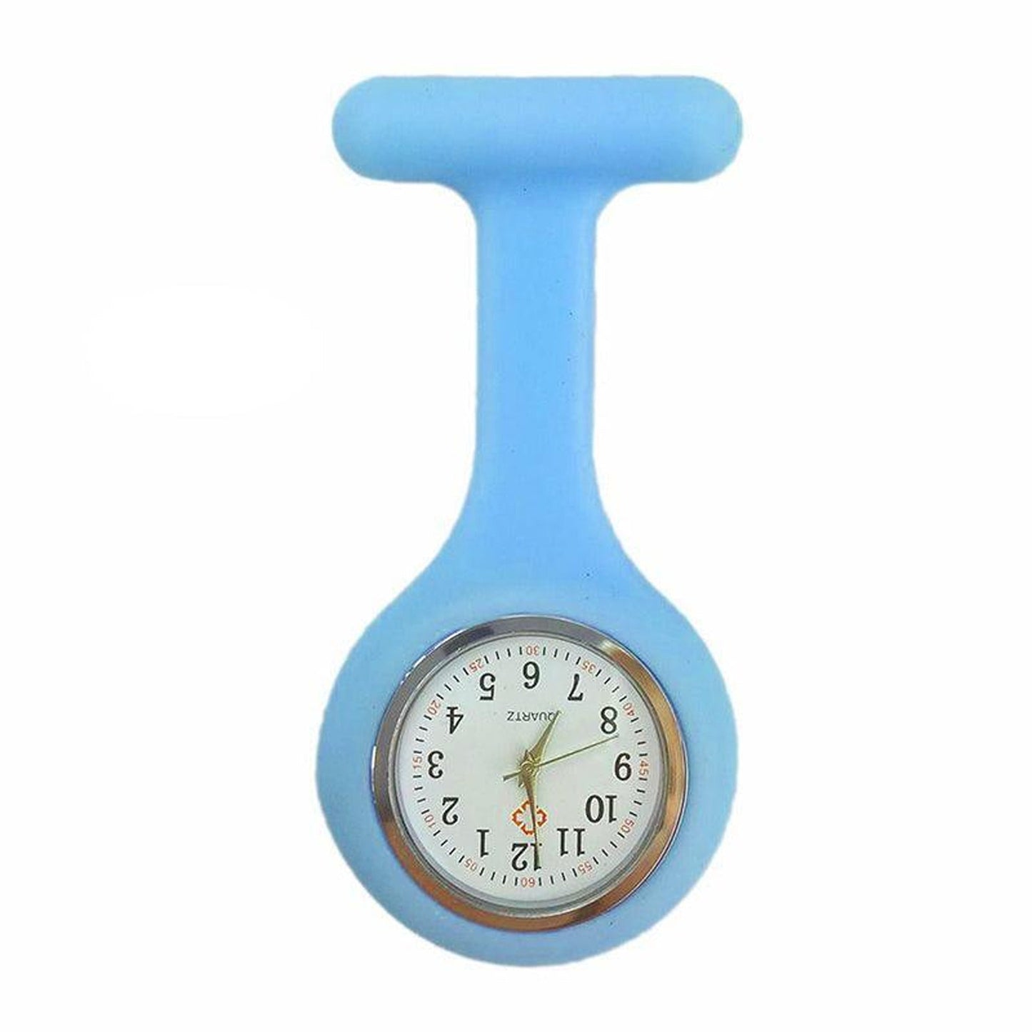 Nurse Silicone Brooch Fob Watch with Tunic Clip