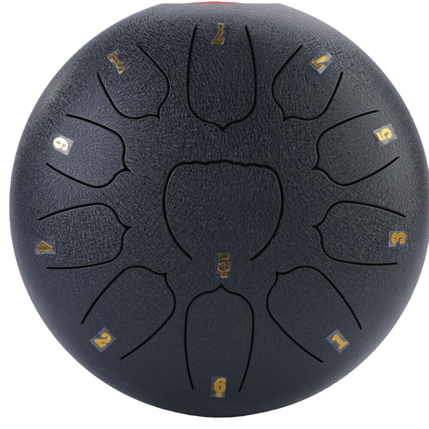 C Key Percussion 11-Tone Steel Tongue Drum with Mallets 10 Inch