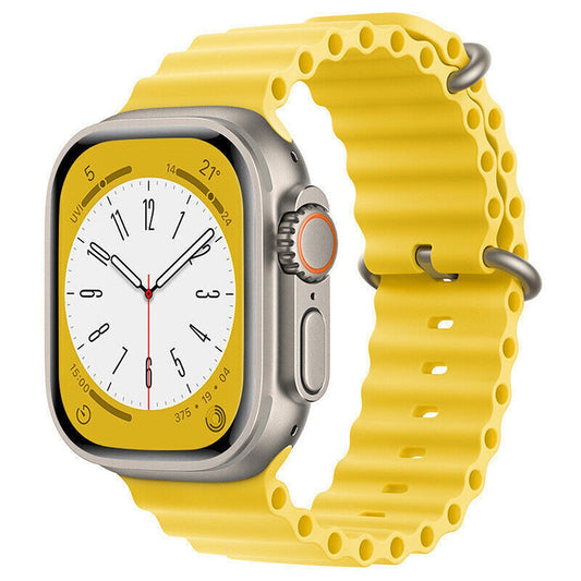 Ocean Yellow For Apple Watch Band Strap Series 9 8 7 40 44 41 45 49mm Alpine Trail Loop