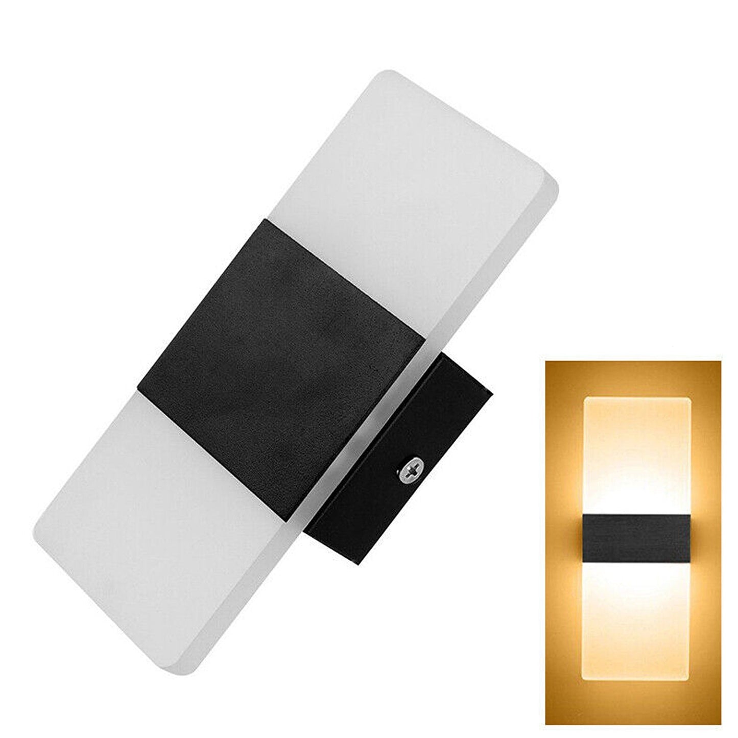 Decorative LED Wall Lights Up Down Cubes for Outdoor and Indoor