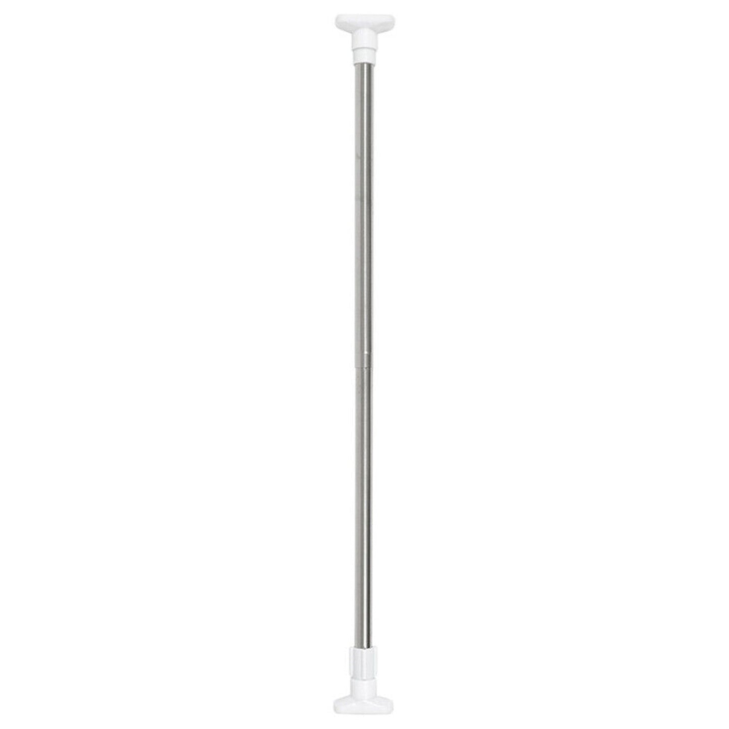 Adjustable Tension Curtain Rod Extendable for Showers and Closets