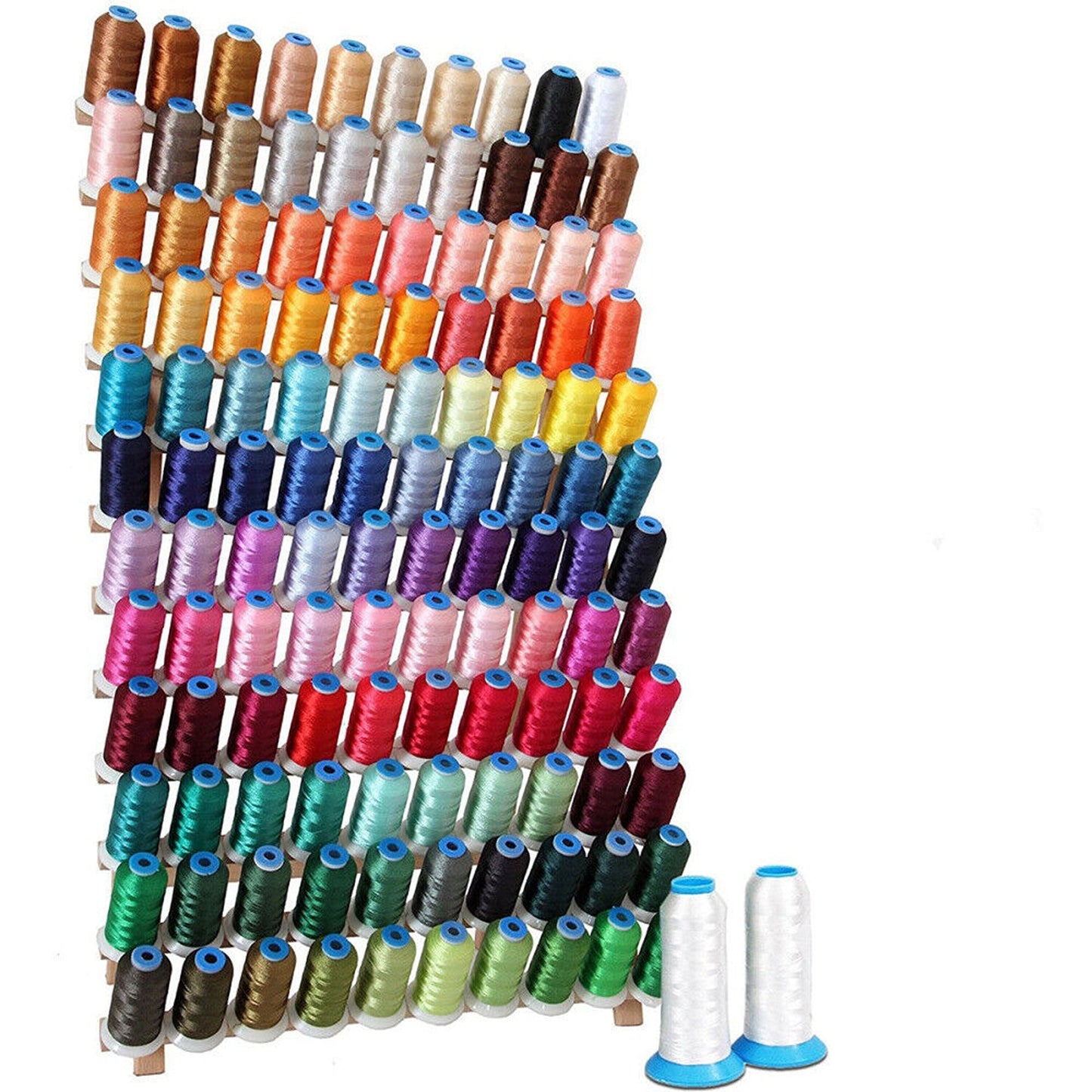 Craft Organizer Foldable Embroidery Thread Holder Sewing Rack