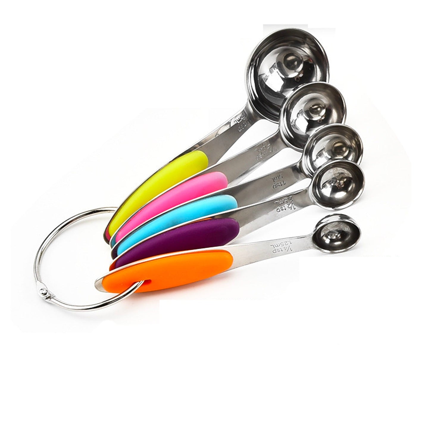 10pcs Stainless Steel Baking Measuring Spoons and Cups Kit