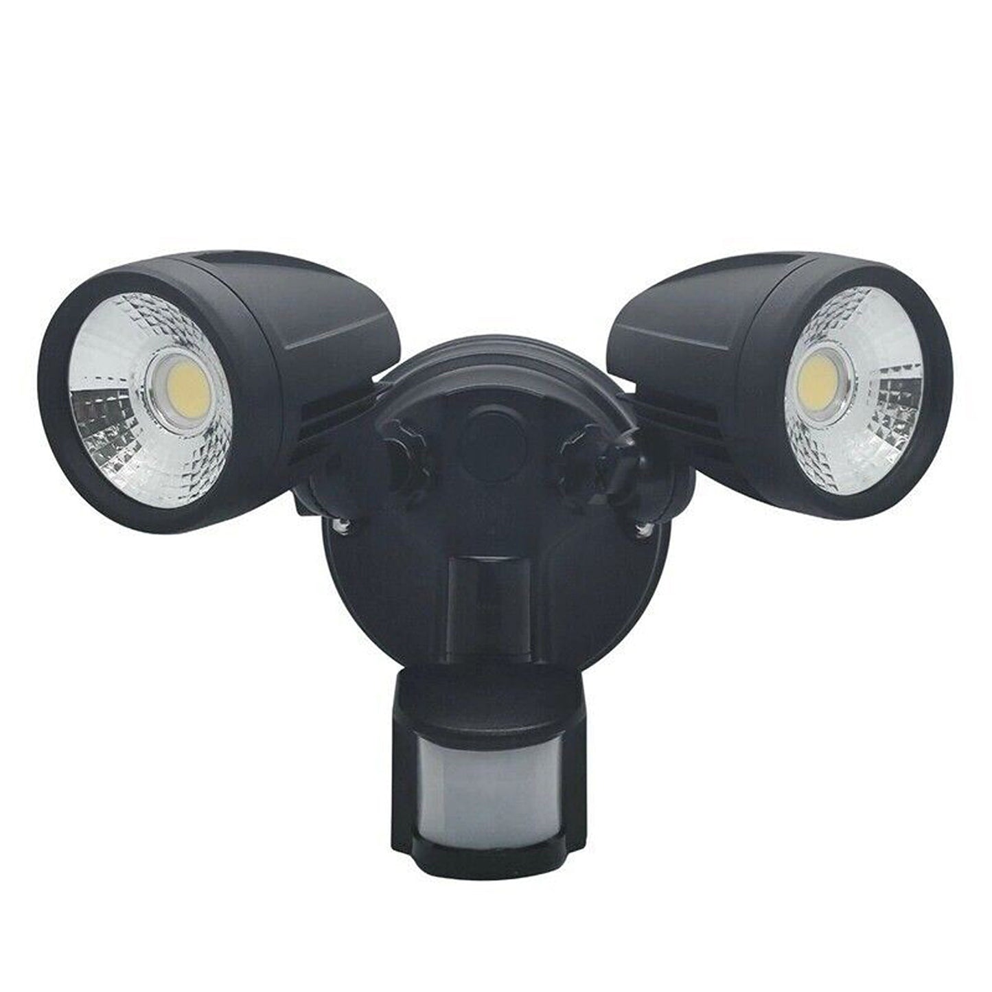 Outdoor Security Twin Spot Flood Light with Motion Sensor 26W Led