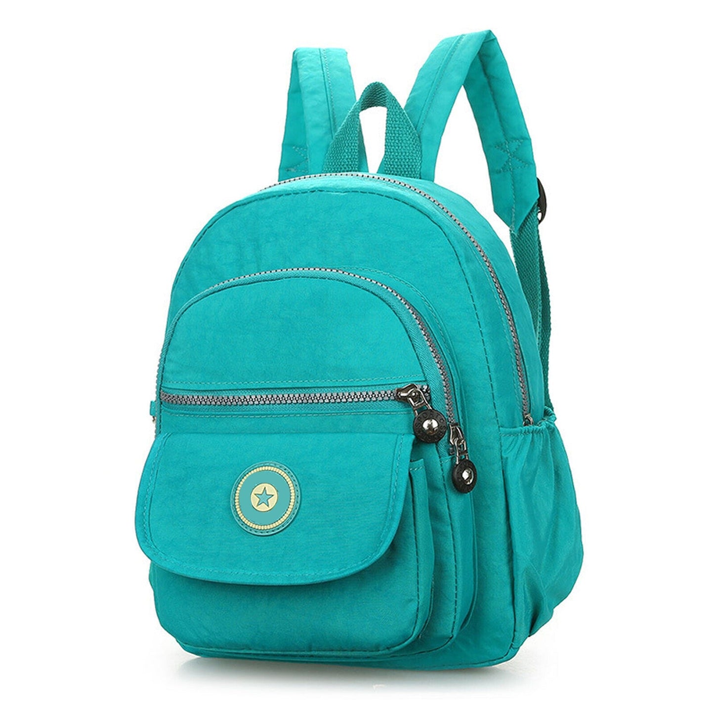 Casual Waterproof Nylon Rucksack Small Travel Backpack Women Shoulder Handbag