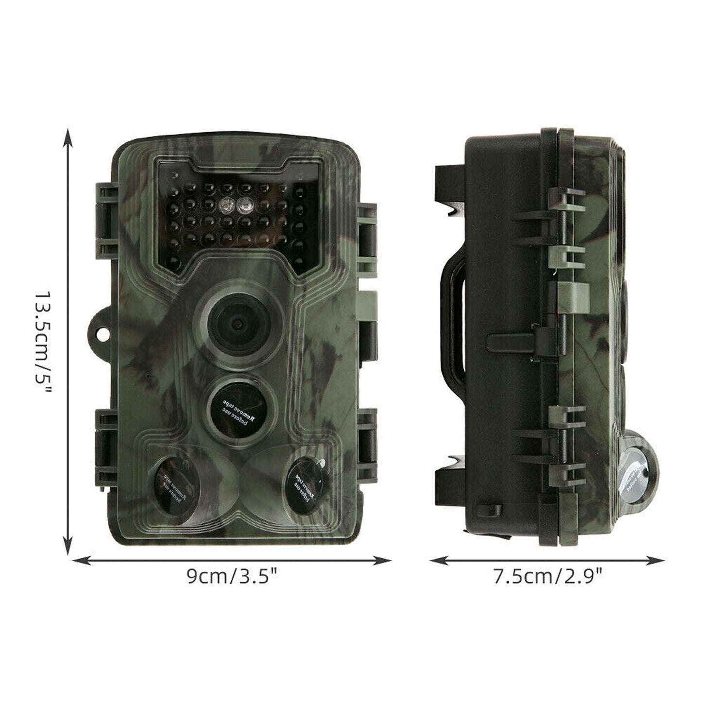 Trail Camera with 36MP Resolution and 1080P Night Vision