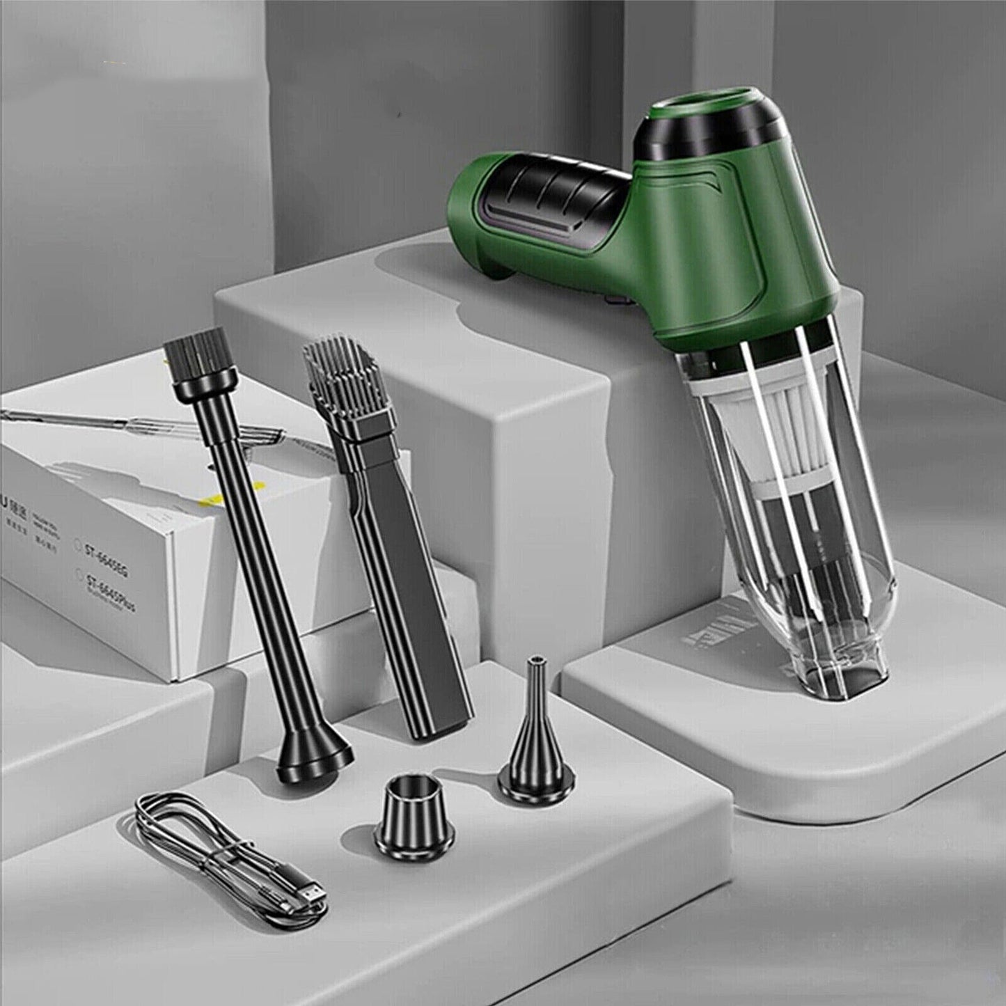 Cordless Handheld Vacuum for Home and Car Mini Air Duster