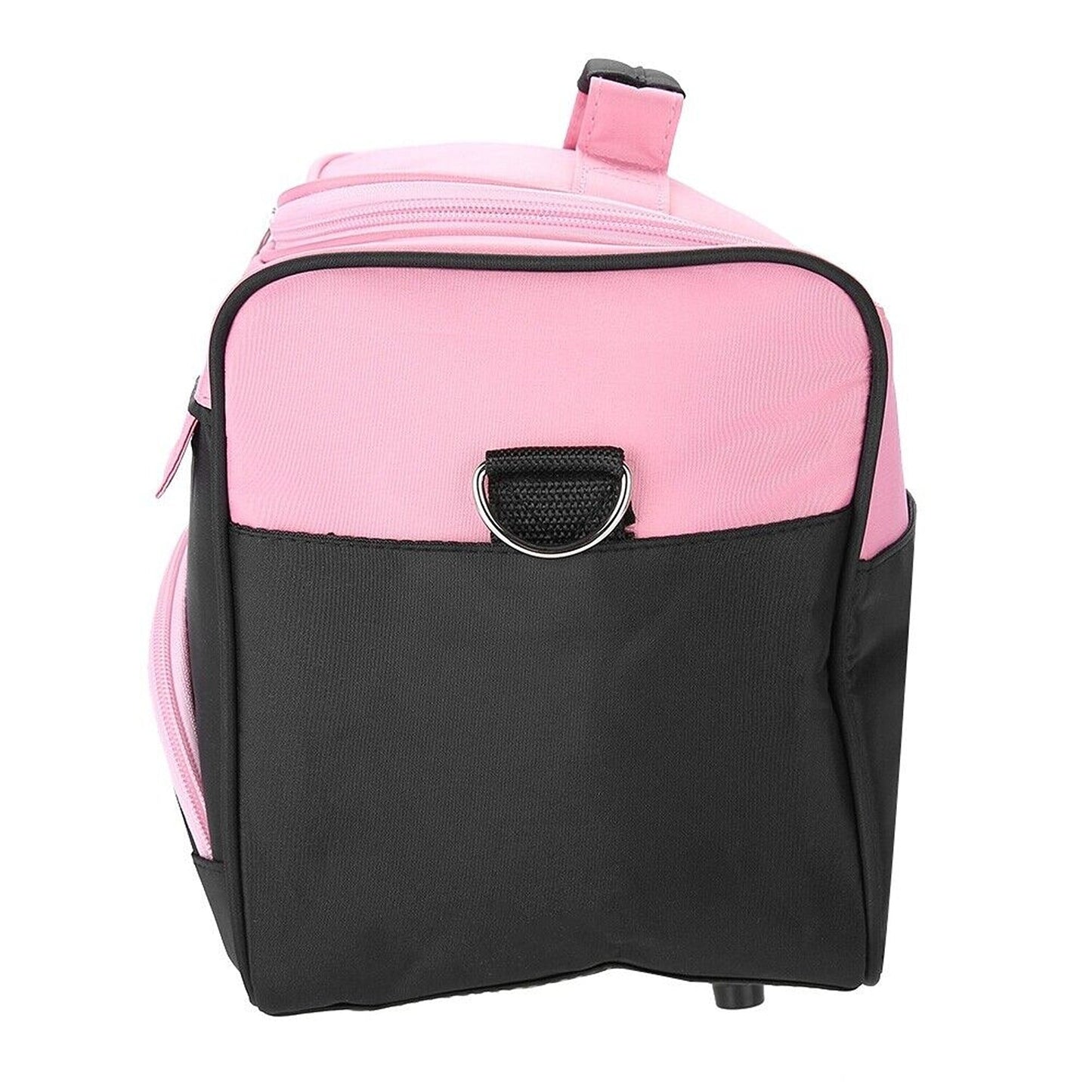 Large Rose Pink Hairdressing Equipment Carrying Bag for Travel