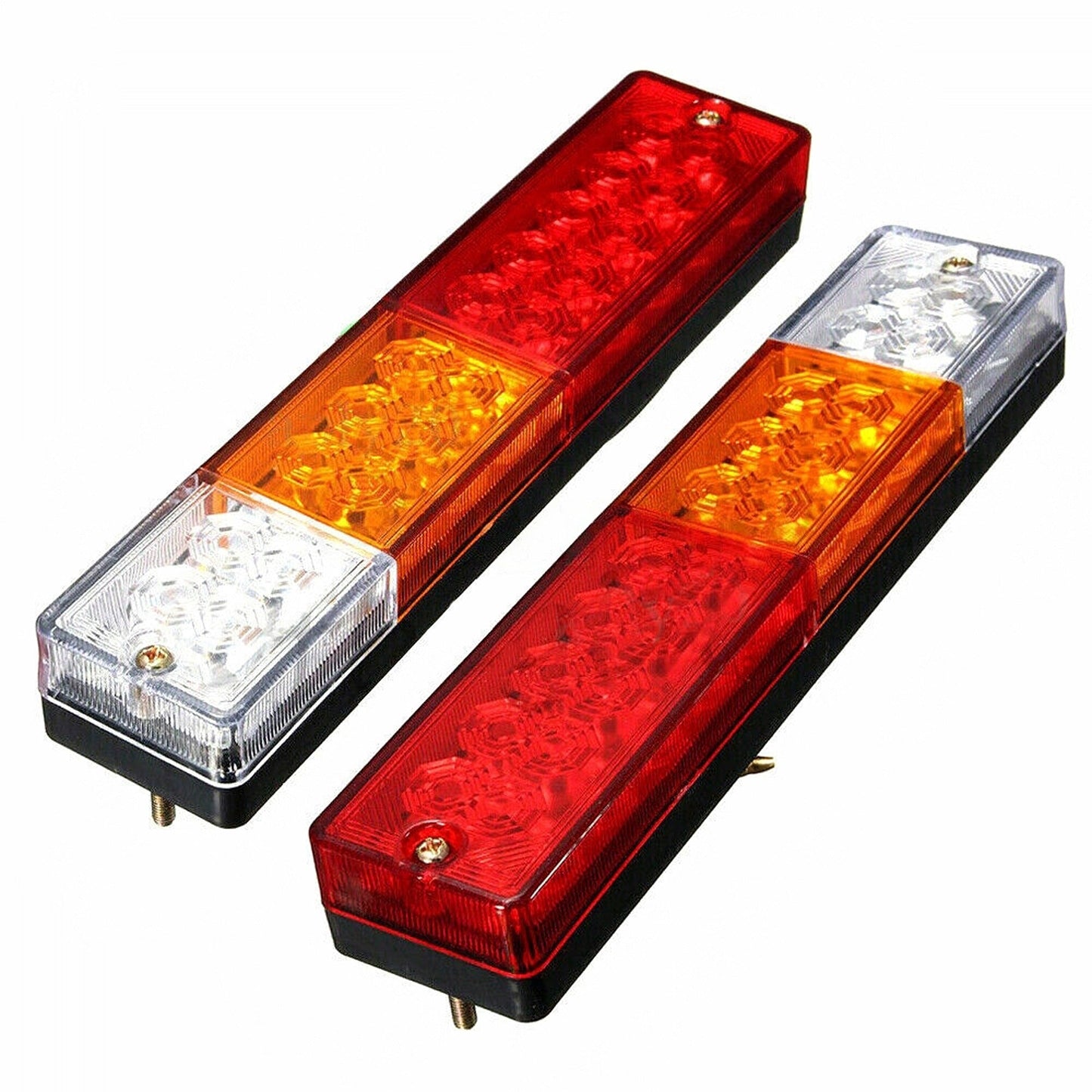 2pcs 12V Tail Lights for Trailer Ute Caravan Truck Stop Indicator Lamps