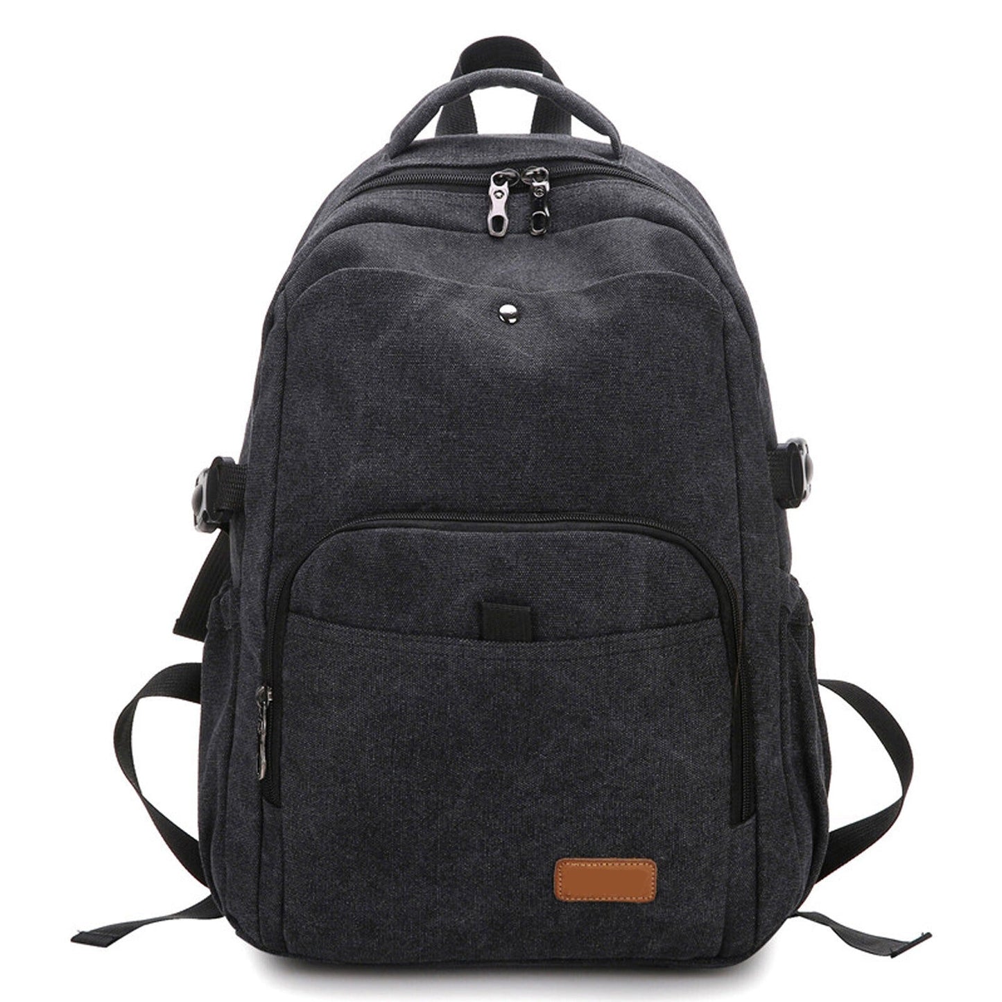 Large Canvas Backpack for Laptops School Travel Bag for Men and Women