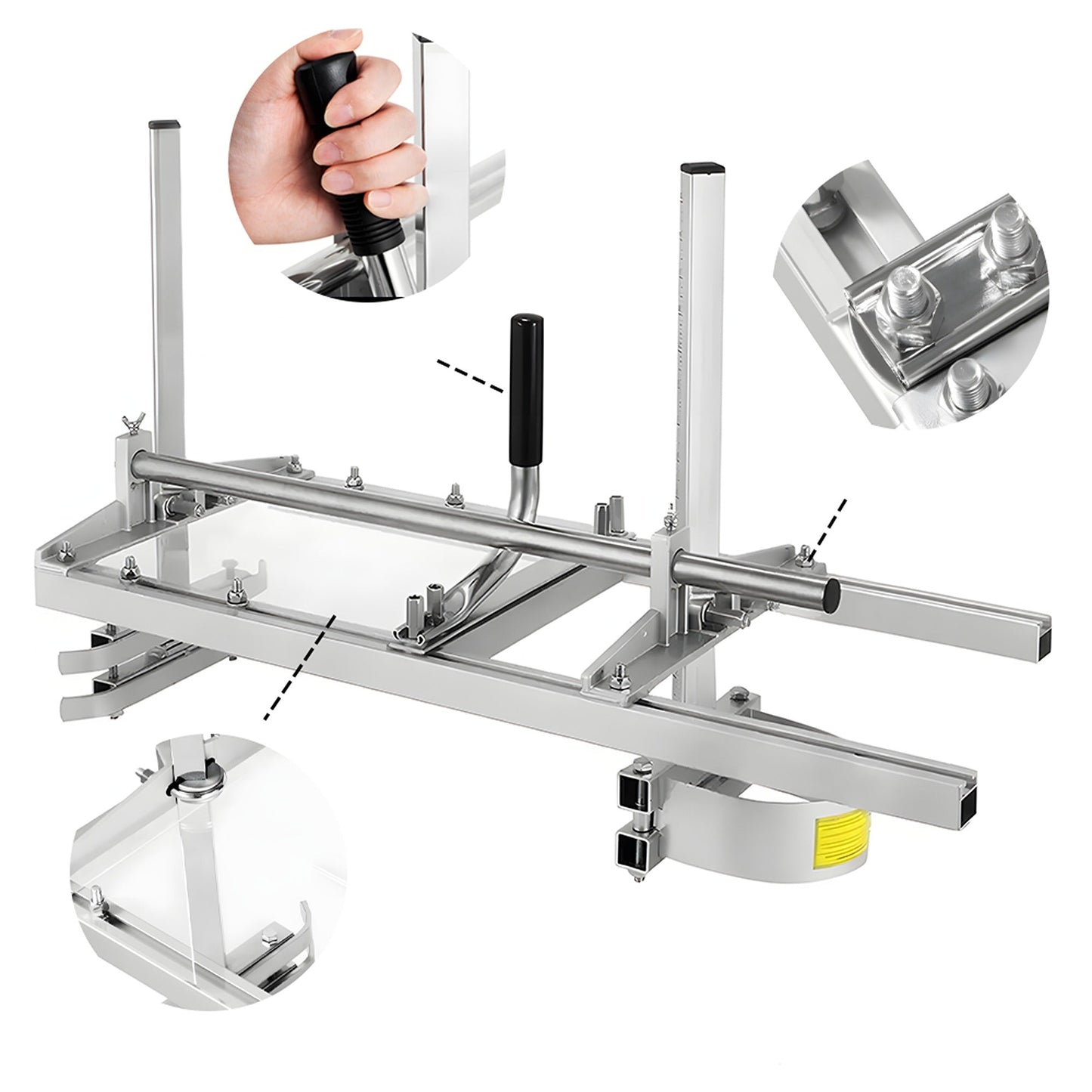 Chainsaw Mill Woodworking Tool for Carpentry Fits Various Bar Saws