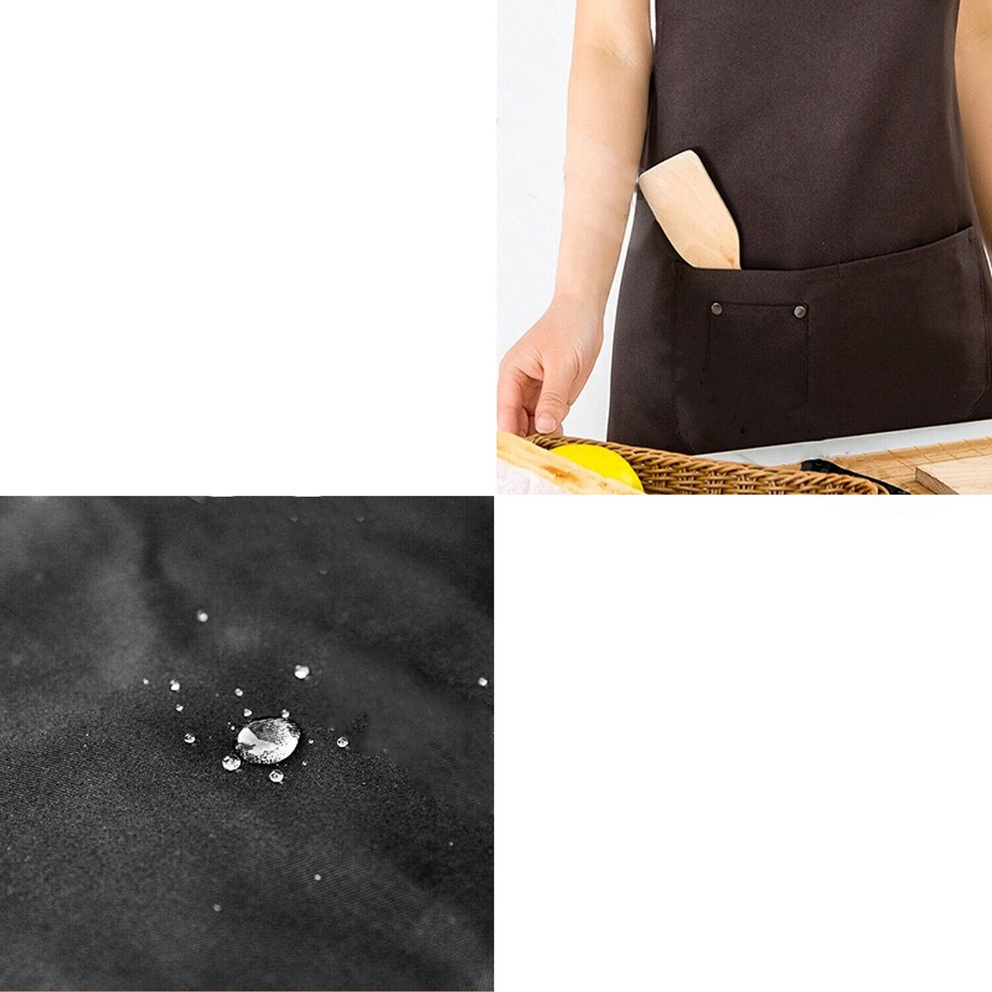 Adjustable Canvas Apron Waterproof Chef and Waiter Kitchen Wear