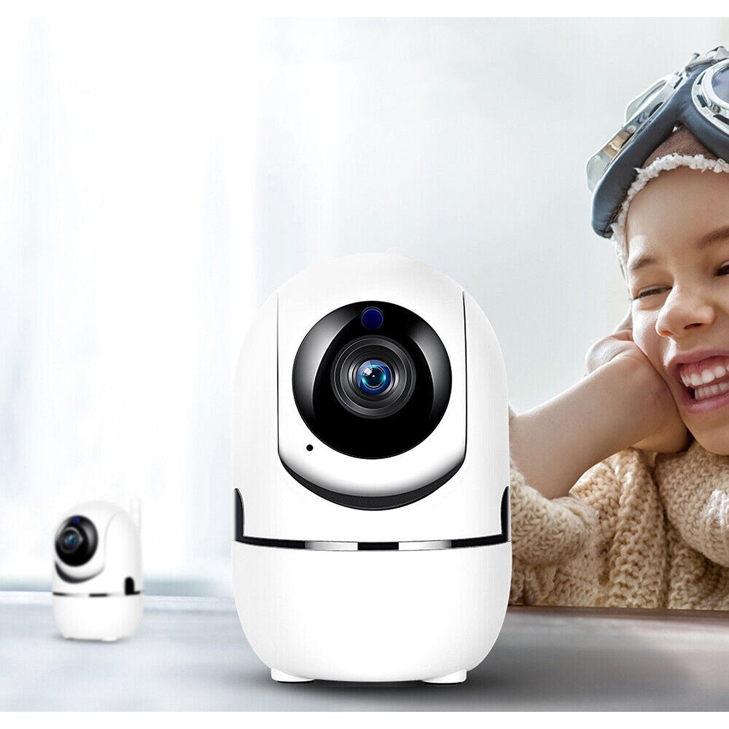 Wireless 1080P Security Camera Indoor WiFi System for Home and Pets