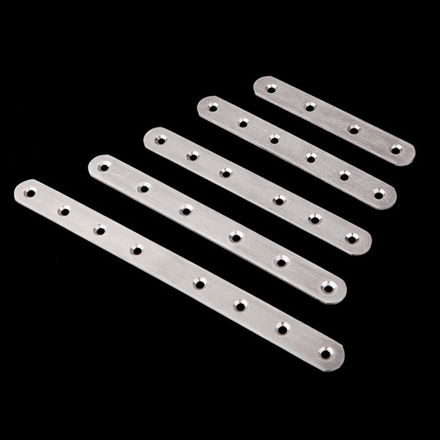 10pcs Stainless Steel Flat Straight Brace for Repair and Protection
