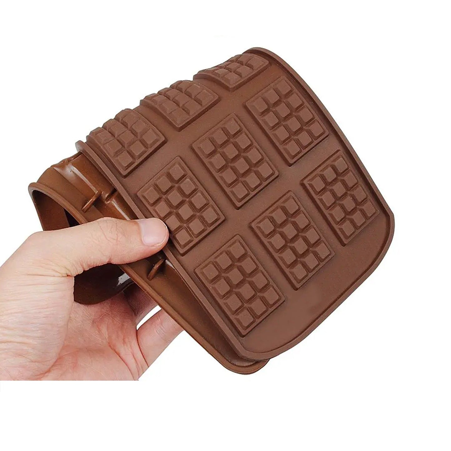 2pcs Silicone Chocolate Bar Mould Mini Candy Jelly Cake Mold