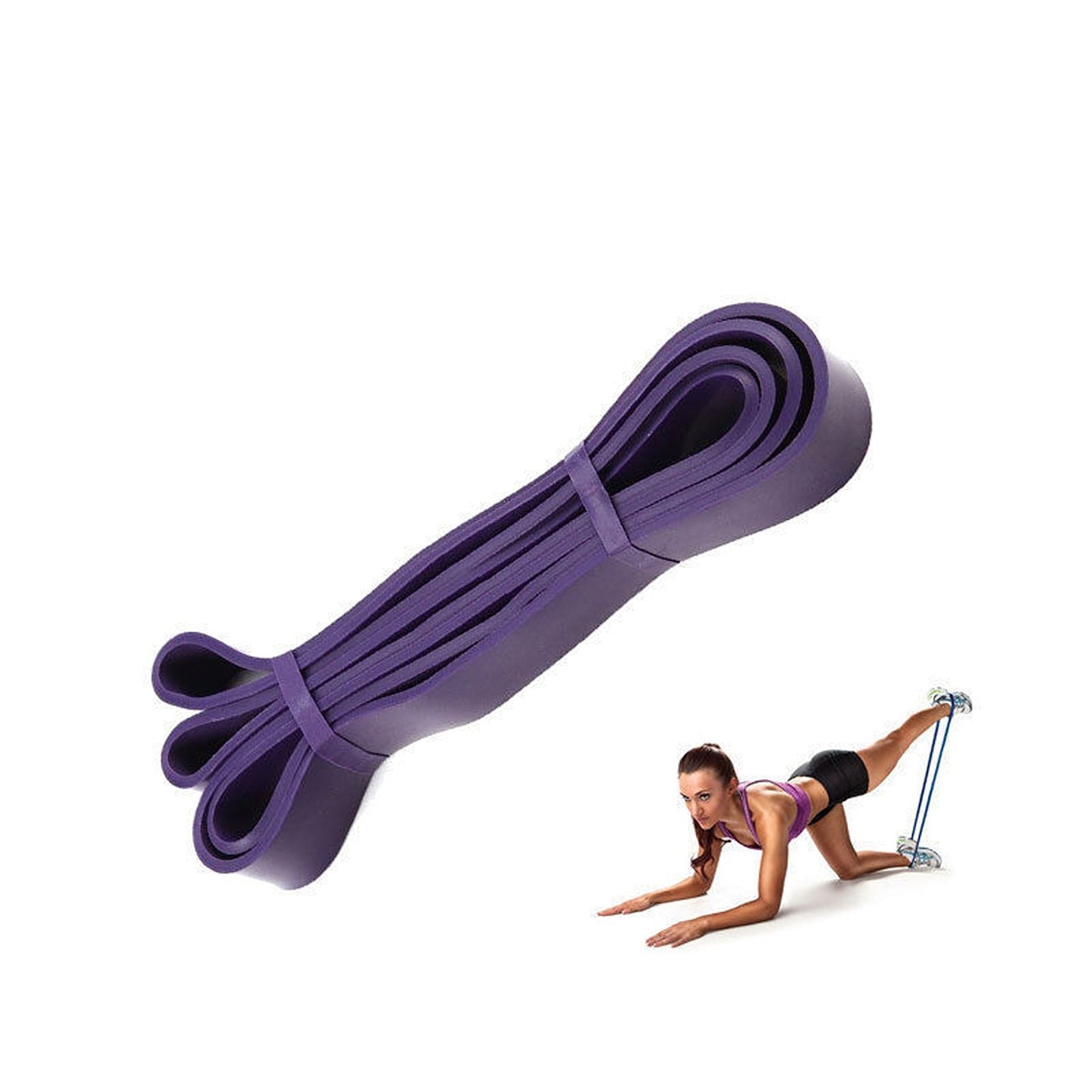 Pull Up Chin Up Training Exercise Gym Power Resistance Rubber Band