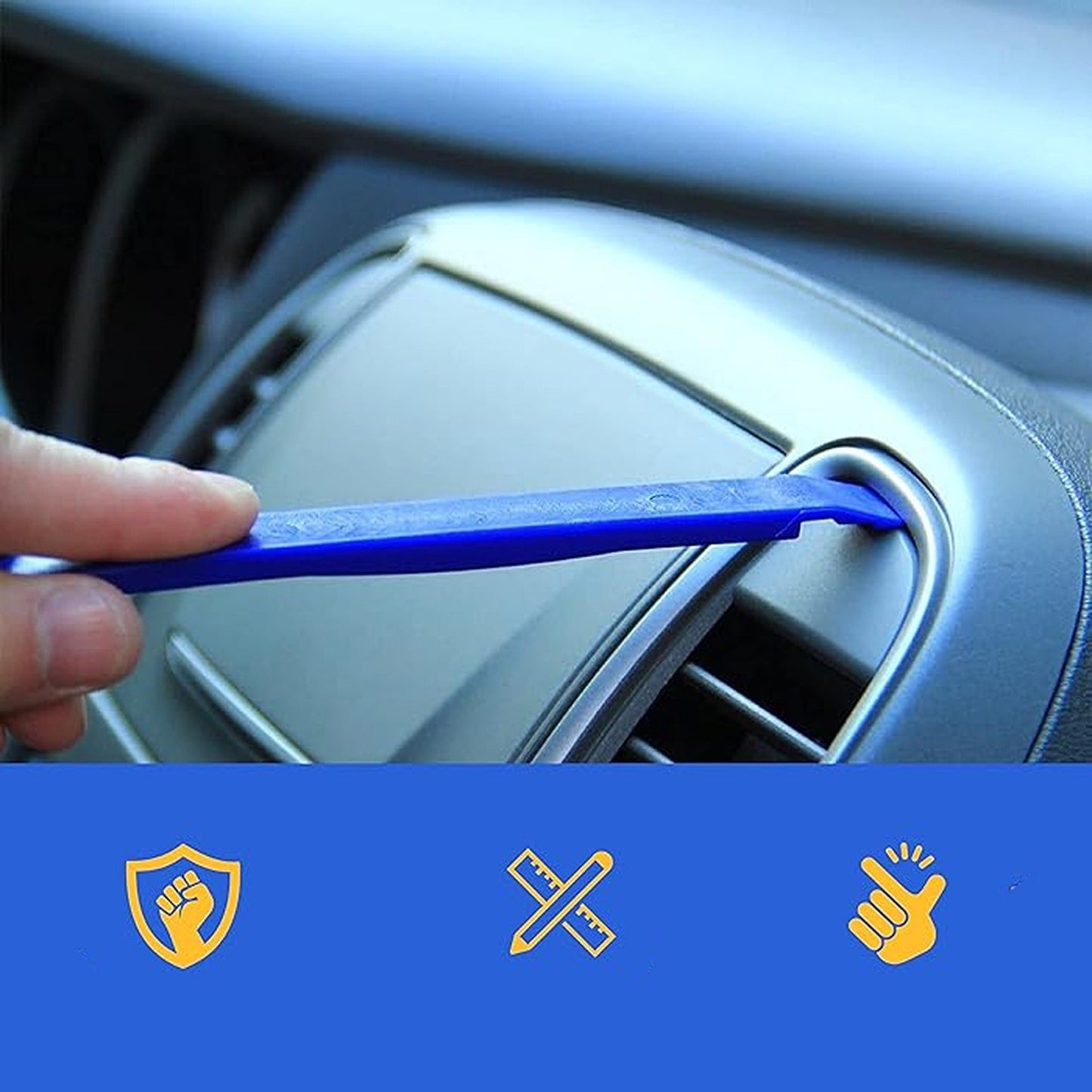 12pcs Pry Bar Trim Tool Removal Set Panel Audio Interior